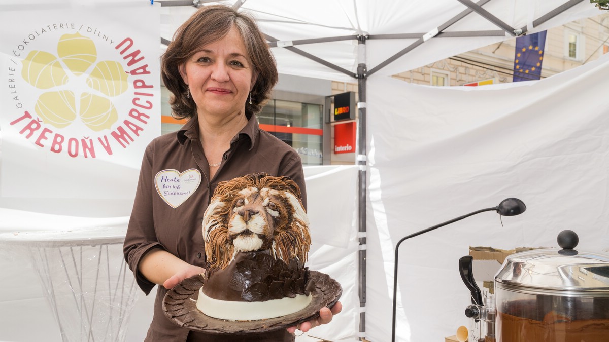 Sdbhmen zu Gast in Linz  /  Marzipan Museum am Tbor